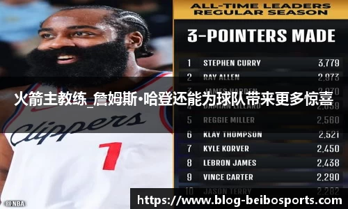 火箭主教练_詹姆斯·哈登还能为球队带来更多惊喜