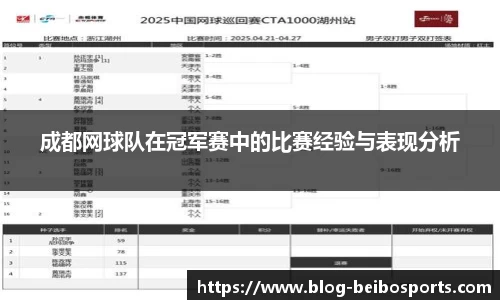 成都网球队在冠军赛中的比赛经验与表现分析